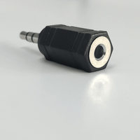 Kentech SA102 3.5mm Stereo Male Jack to 3.5mm Mono Female Socket Adapter - 