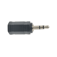 Kentech SA102 3.5mm Stereo Male Jack to 3.5mm Mono Female Socket Adapter - 