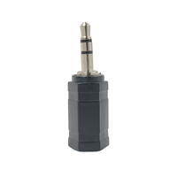 Kentech SA102 3.5mm Stereo Male Jack to 3.5mm Mono Female Socket Adapter - 
