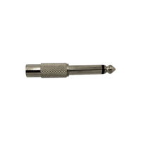 Kentech SA106 6.35mm Mono Male Jack to 1 RCA Female Socket Adapter - 