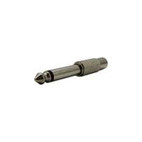 Kentech SA106 6.35mm Mono Male Jack to 1 RCA Female Socket Adapter - 