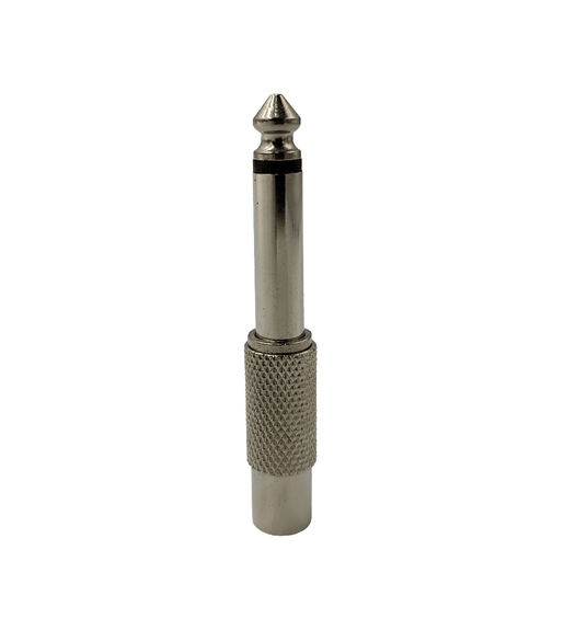 Kentech SA106 6.35mm Mono Male Jack to 1 RCA Female Socket Adapter - 