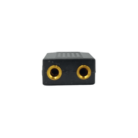 Kentech SA111 3.5mm Stereo Male Jack to 2 x 3.5mm Stereo Female Sockets Audio Splitter Adapter - 