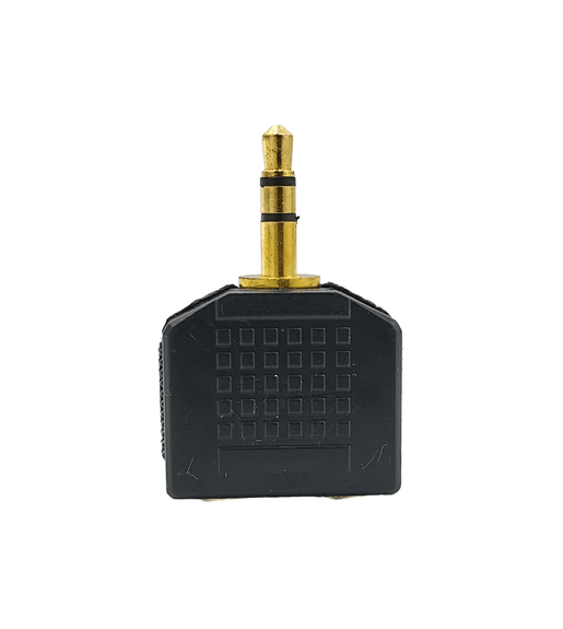 Kentech SA111 3.5mm Stereo Male Jack to 2 x 3.5mm Stereo Female Sockets Audio Splitter Adapter - 