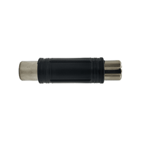 Kentech SA129 1 RCA Female to 1 RCA Female Inline Coupler Adapter - 