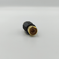 Kentech SA129P1 1 RCA Female to 1 RCA Female Inline Coupler Adapter (Gold P1) - 
