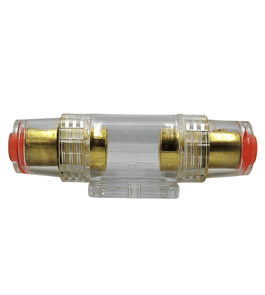 Kentech SEN361 80A Gold-Plated Glass Fuse Holder - 