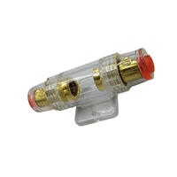 Kentech SEN361 80A Gold-Plated Glass Fuse Holder - 