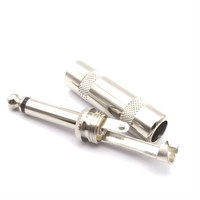 Kentech SJ043 Mono 6.35mm Jack Jumbo Size Metal - 