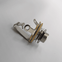 KENTECH SJ089 6.35mm Switched Mono Metal Open Chassis Socket - 