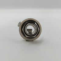 KENTECH SJ089 6.35mm Switched Mono Metal Open Chassis Socket - 