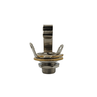 KENTECH SJ089 6.35mm Switched Mono Metal Open Chassis Socket - 