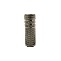 Kentech SM25 3.5mm Mono Female Inline Socket (Metal Short Shaft) - 