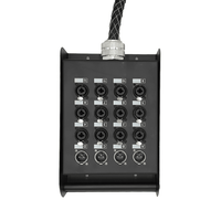 Kentech SNC044-16-20M 16-Channel Pro Audio Snake Cable (12 Send / 4 Return - 20 Meters) - 