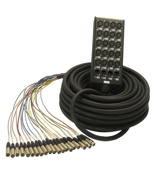 Kentech SNC44 - 28 Snake Cable 28 Channel 24 Send 4 Return 30m - 