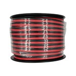 Kentech SP-2Q-RB 6mm Speaker Cable (Red & Black, 50m Roll) - 