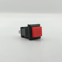 Kentech SPB119R Push-to-Make Momentary Push Button Switch – Red - 