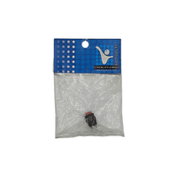 Kentech SPB119R Push-to-Make Momentary Push Button Switch – Red - 