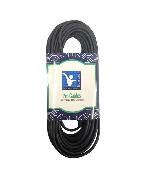 Kentech SPC016 - 20M Speaker Cable Speakon to 6.35mm Mono Jack 20M - 
