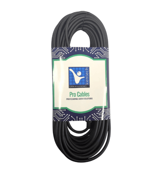 Kentech SPC016 - 20M Speaker Cable Speakon to 6.35mm Mono Jack 20M - 