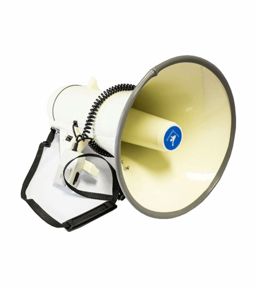 Kentech SR88 Megaphone Shoulder Strap 45W 12V Loose Mic + Siren - 