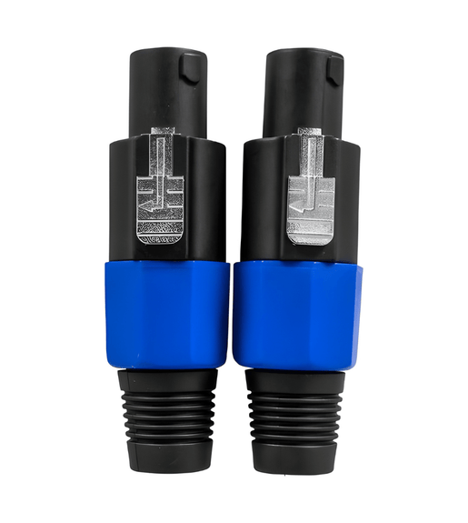 Kentech SS002P2 Speakon Speaker Connectors 4 Pole Pack of 2 - 