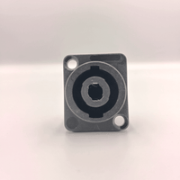 Kentech SS015-4P Speakon Female Rectangular Chassis Mount Connector - 