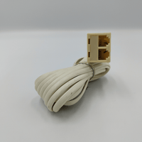 Kentech ST9-30 RJ11 4-Core Telephone Extension Splitter Cable (1.8 Meters) - 