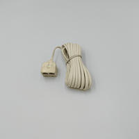 Kentech ST9-30 RJ11 4-Core Telephone Extension Splitter Cable (1.8 Meters) - 