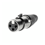 Kentech SX011 Professional 3-Pin XLR Female Cable Connector - 