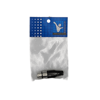 KENTECH SX011P1 3-Pin Female XLR Metal Connector (Black Ring) - 