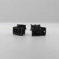 Kentech TF3018P2 2-Pin Figure 8 Chassis Socket Switched (Pack of 2) - 