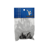 Kentech TF3018P2 2-Pin Figure 8 Chassis Socket Switched (Pack of 2) - 