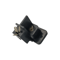 Kentech TF3018P2 2-Pin Figure 8 Chassis Socket Switched (Pack of 2) - 