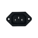 Kentech TF3150 IEC C13 3-Pin Chassis Mount Female Power Socket 250V 6A - 