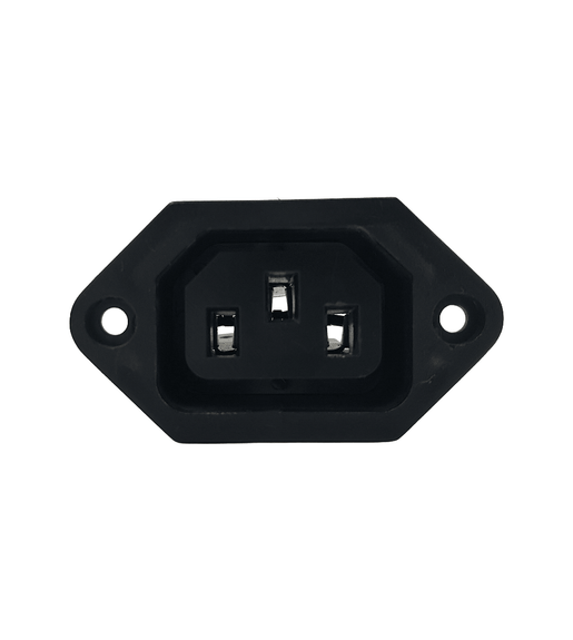 Kentech TF3150 IEC C13 3-Pin Chassis Mount Female Power Socket 250V 6A - 