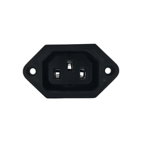 Kentech TF3150 IEC C13 3-Pin Chassis Mount Female Power Socket 250V 6A - 