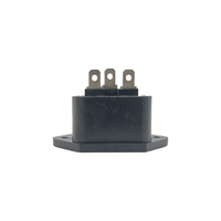 Kentech TF3150 IEC C13 3-Pin Chassis Mount Female Power Socket 250V 6A - 
