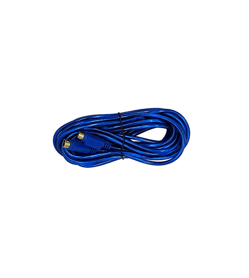 Kentech TF8038B50 5m Blue S-Video Cable (Male to Male) - 