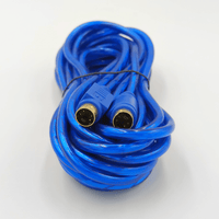 Kentech TF8038B50 Premium S-Video Male to Male Cable 5m – Blue - 
