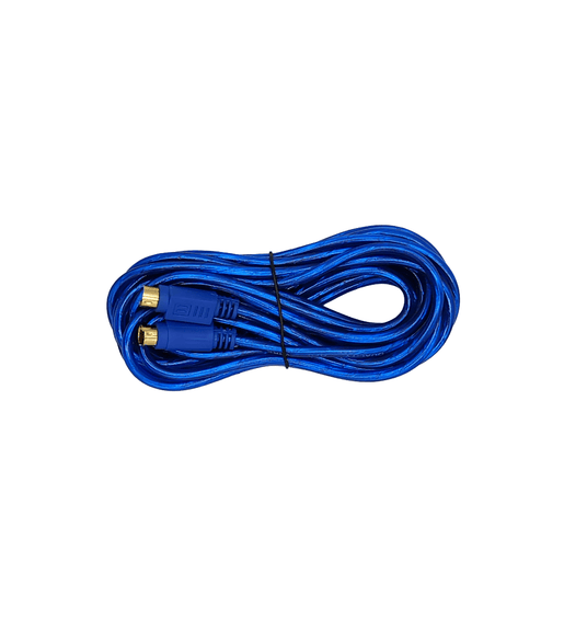 Kentech TF8038B50 Premium S-Video Male to Male Cable 5m – Blue - 