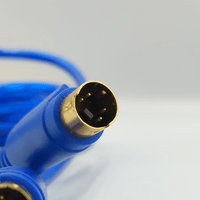 Kentech TF8038B50 Premium S-Video Male to Male Cable 5m – Blue - 