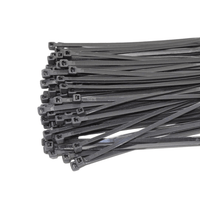 Kentech TIE150/T30RBK Heavy-Duty Nylon Cable Ties 3.6mm x 150mm – Black - 