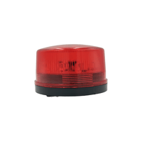 Kentech W09R / WD-11R 12V Red Strobe Warning Beacon - 