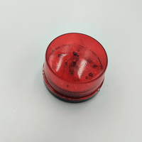 Kentech W09R / WD-11R 12V Red Strobe Warning Beacon - 