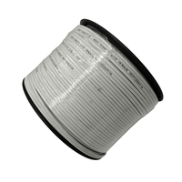 Kentech WR01W1 1.0mm Dual-Core White Speaker Cable (100-Meter Roll) - 