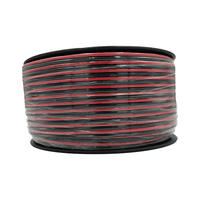 Kentech WR15R1 1.5mm Dual-Core Red & Black Speaker Cable (100-Meter Roll) - 