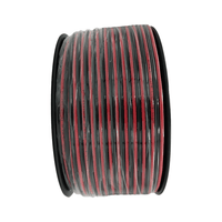 Kentech WR15R1 1.5mm Dual-Core Red & Black Speaker Cable (100-Meter Roll) - 