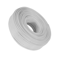 Kentech WSPK02 Ripcord Speaker Cable - Wire 0.5mm x 100m - White - 