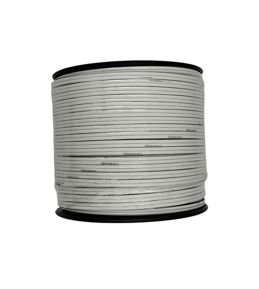 Kewberg SP-2E-WT 2-Core 1.5mm² Speaker Cable White (100m Roll) - 